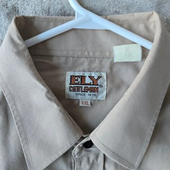 ELY Cattleman XXL long sleeve shirt - Picture 2 of 9